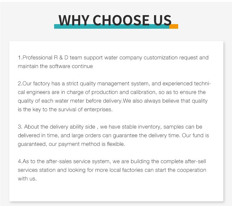 10ultrasonic water meter why choose us