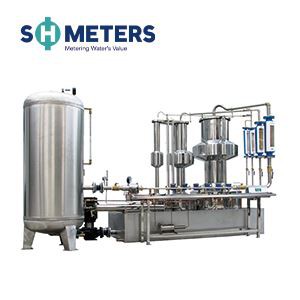 DN15 To DN 50 Double Series Of Water Meter Test Bench